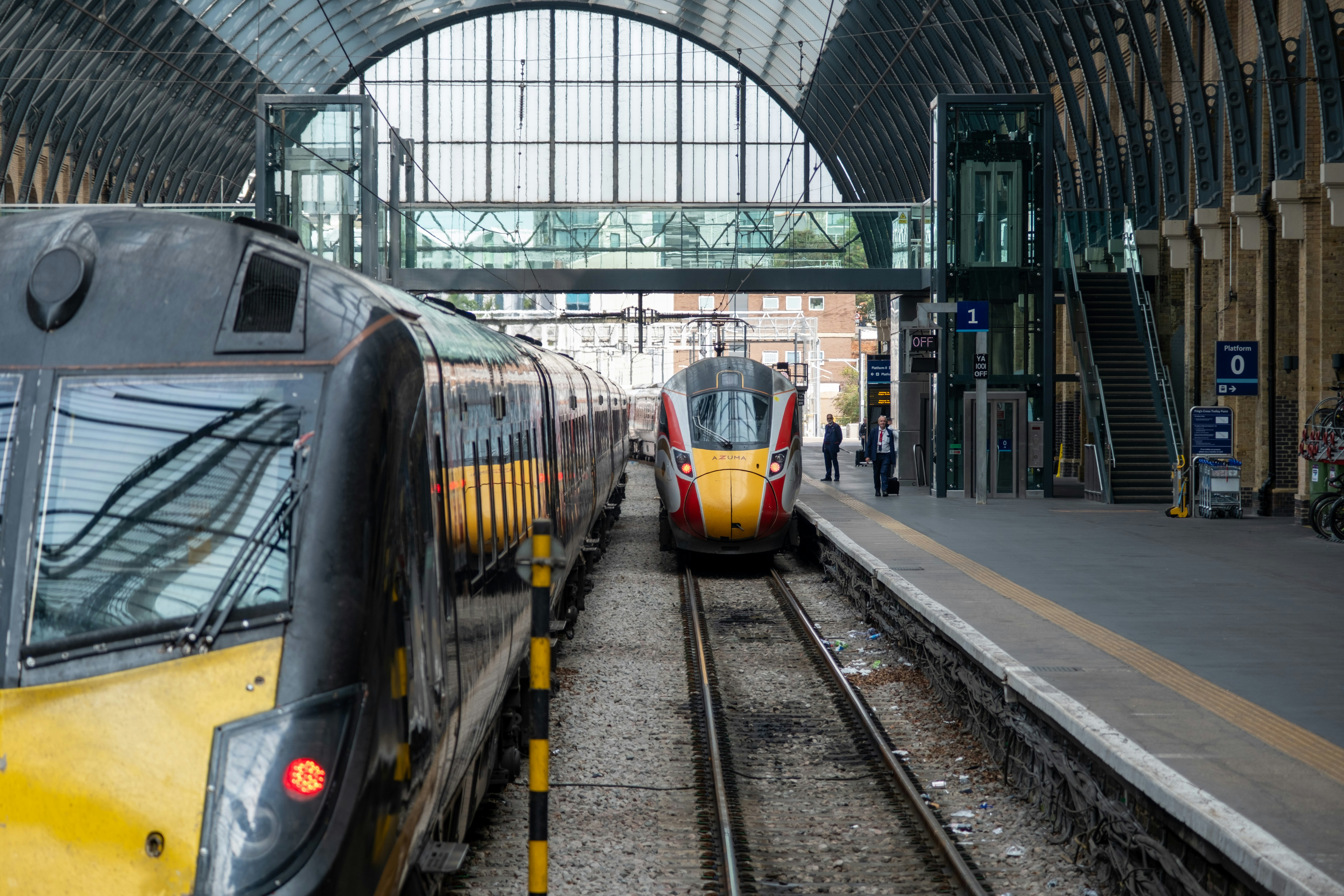 An LNER Azuma at London Kings Cross